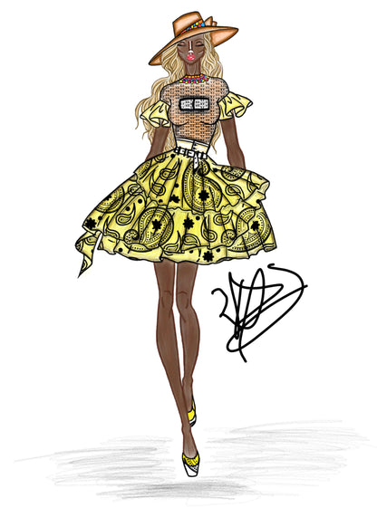 Fashion illustration