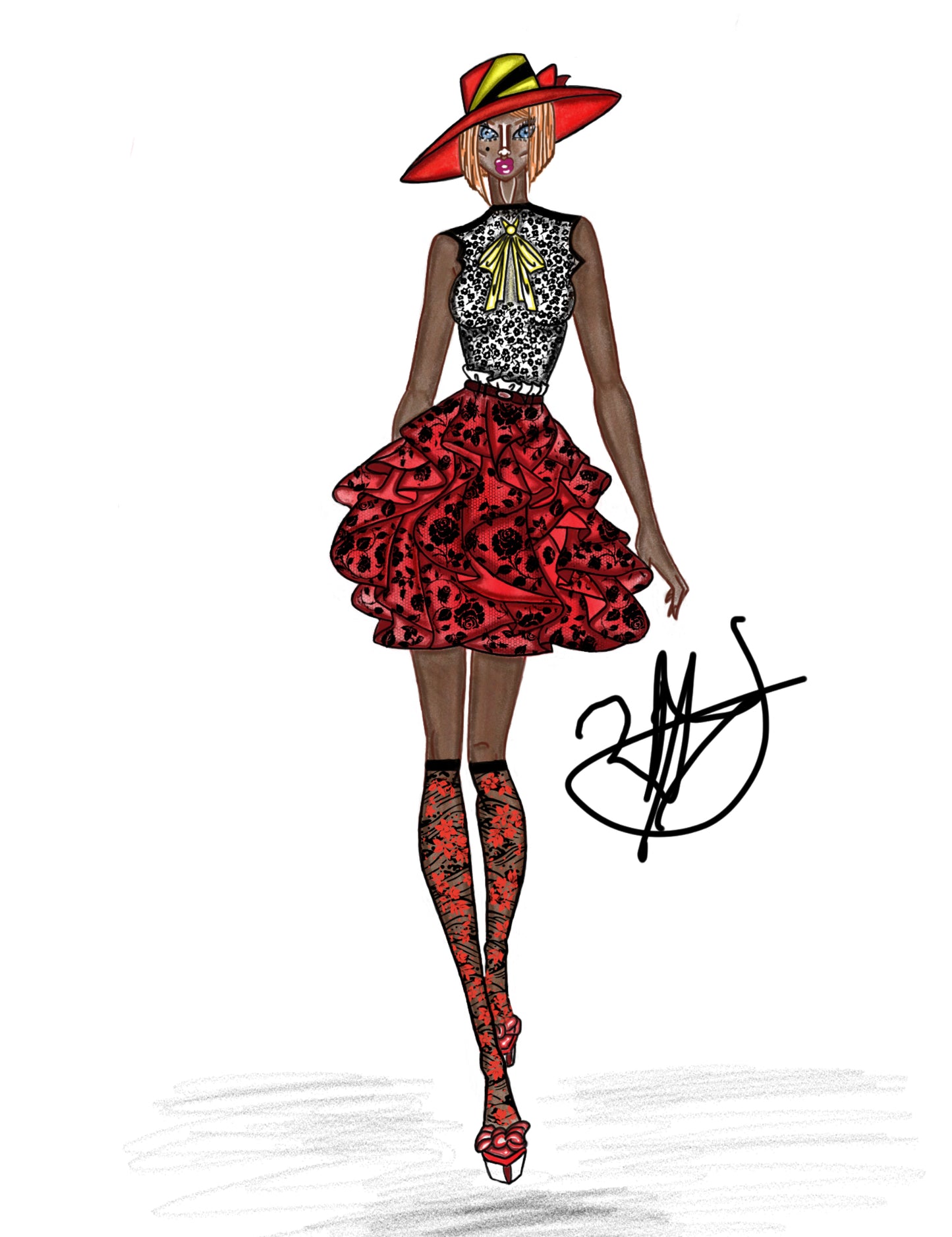 Fashion illustration